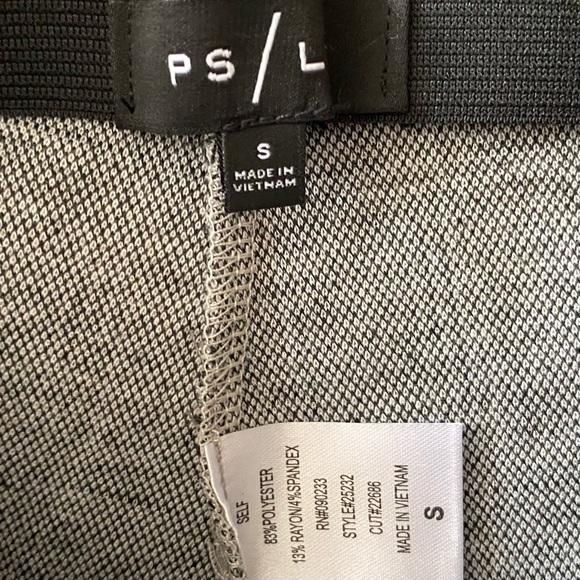 PS/L Pull On HOUNDSTOOTH Legging SKINNY Pant S - Picture 4 of 7